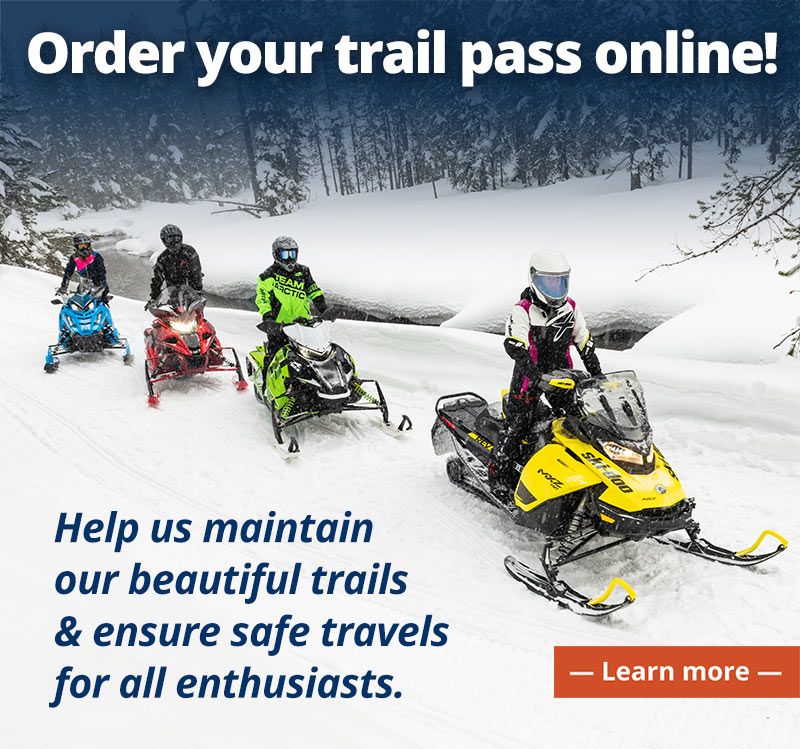 Purchase Massachusetts Snowmobile Trail Passes Here